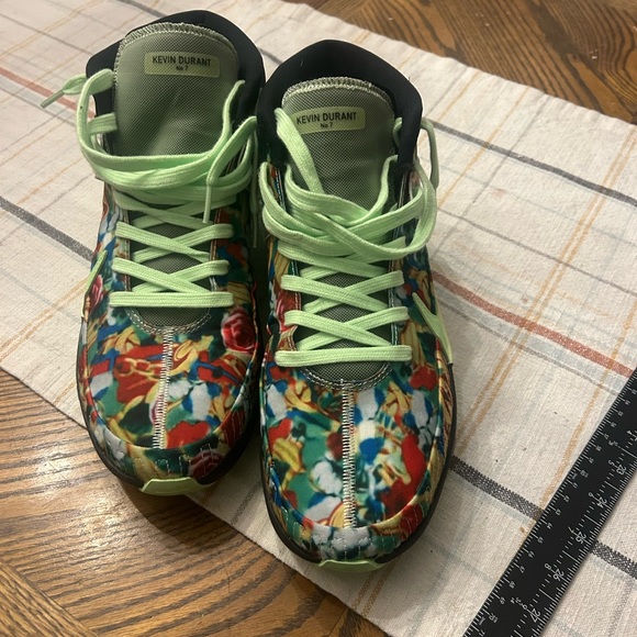 Nike Men's KD 13 Floral Basketball Shoes CI9948-008 Sz 12 - Picture 1 of 11